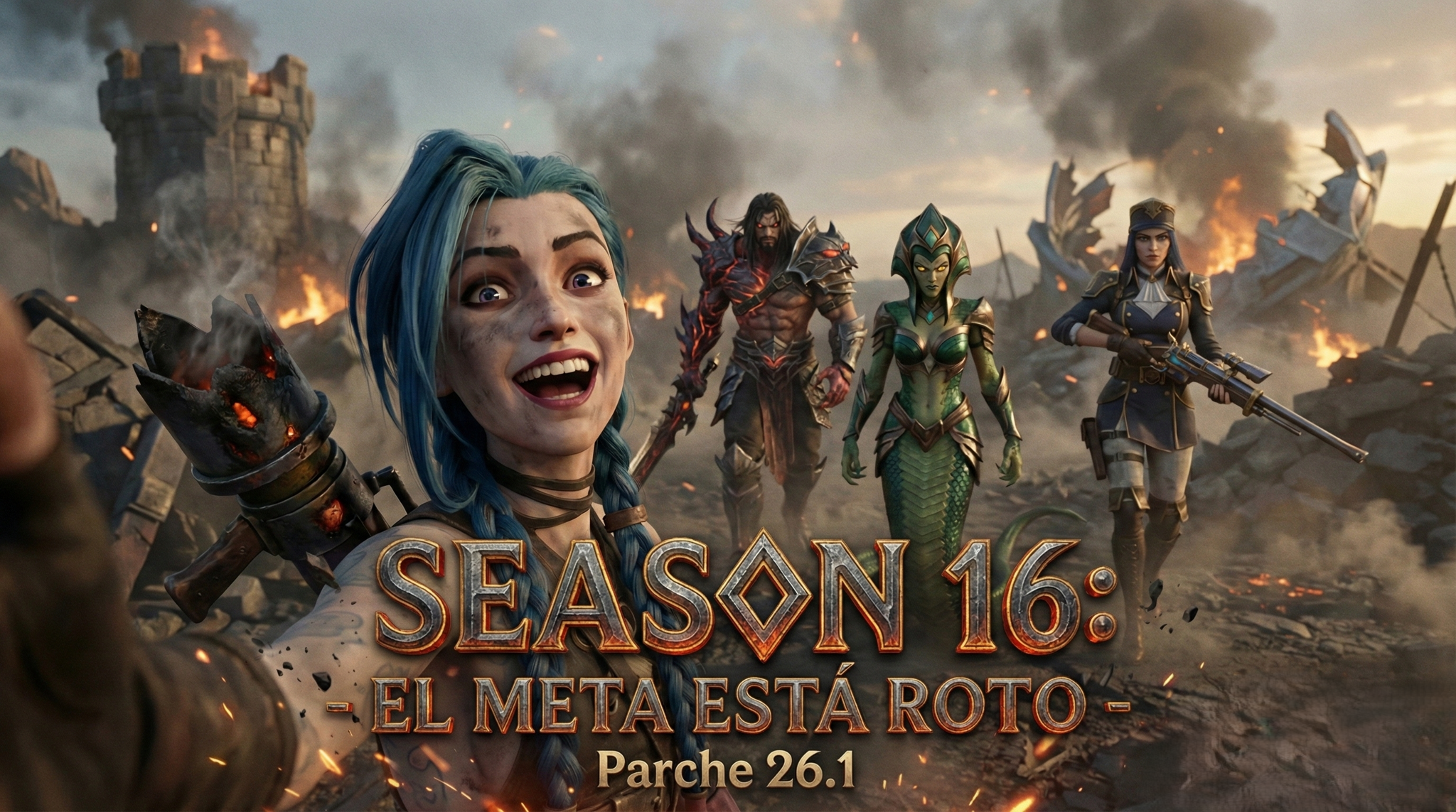 ¡La Season 16 rompe todo! Críticos al 200%, Misiones de Rol y el nuevo meta del Parche 26.1